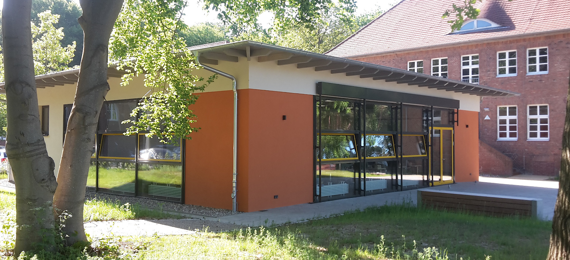 Außenansicht des Tagungszentrums