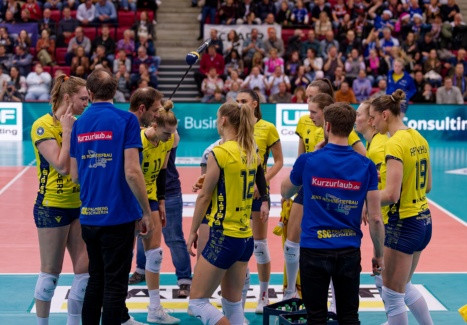 20251209_DVV-Pokal Halbfinale_Frank_Voß_Allianz MTV Stuttgart-SSC Palmberg Schwerin © Frank Voss Bild