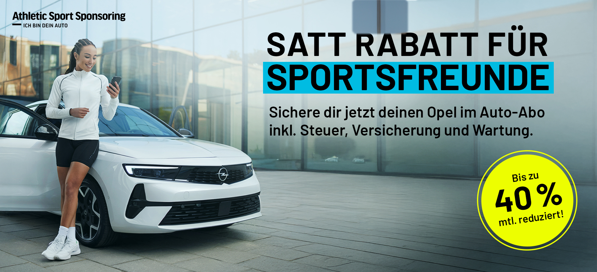 ATHLETIC SPORT SPONSORING - der Opeldeal