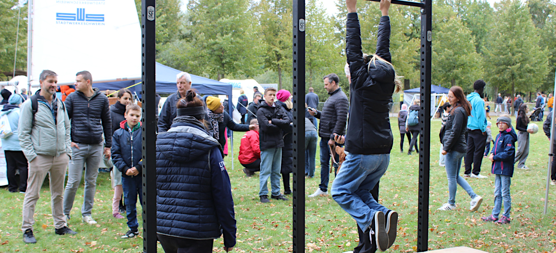 hanging challenge - Landesturnverband MV ©LSB MV