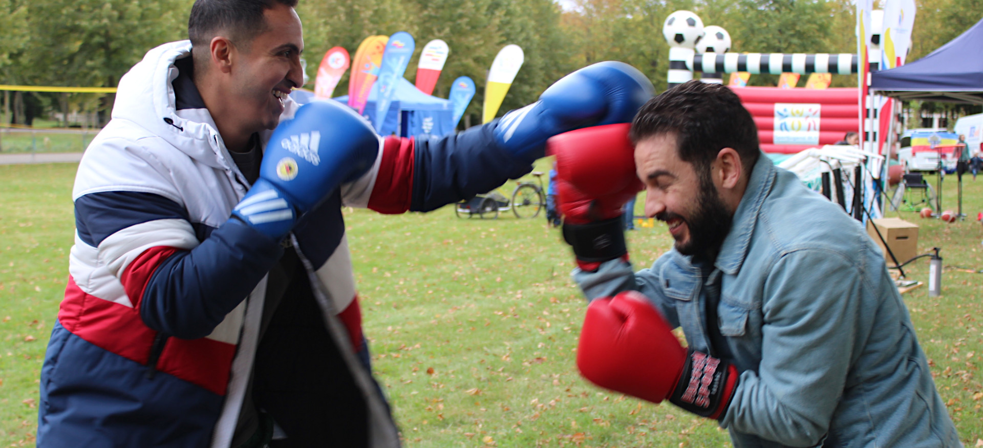 Spaß mit Boxhandschuhen ©LSB MV