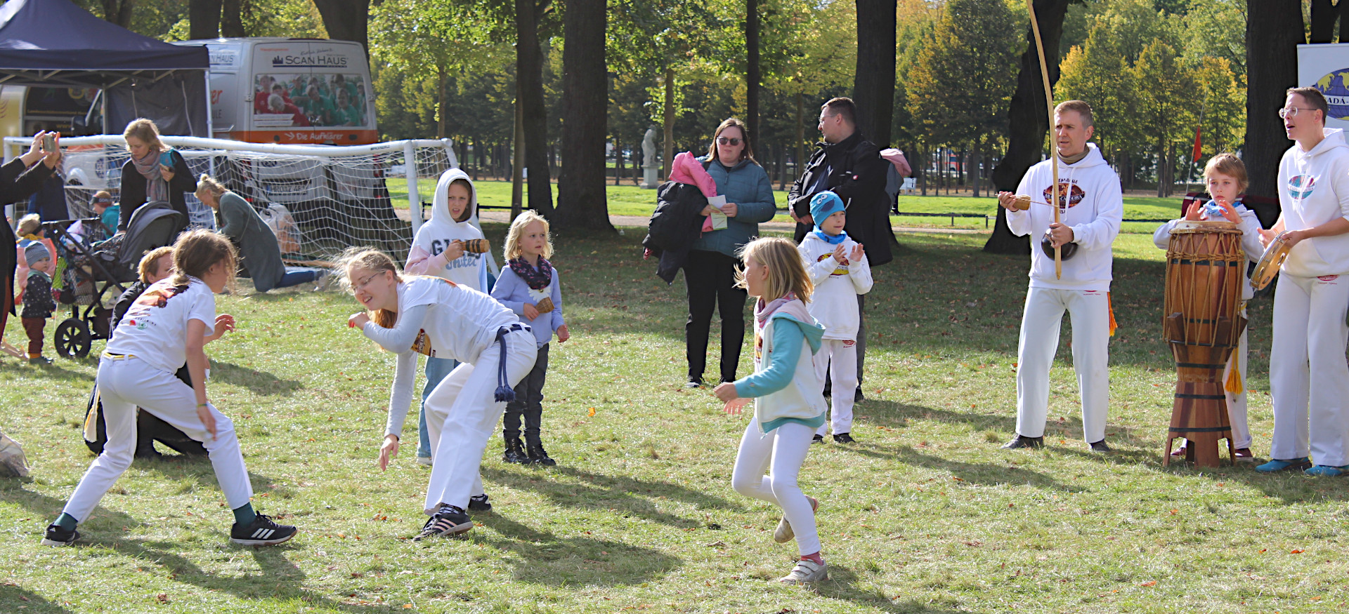Tag der Deutschen Einheit - Capoeira mit dem TSV Schwerin ©LSB MV