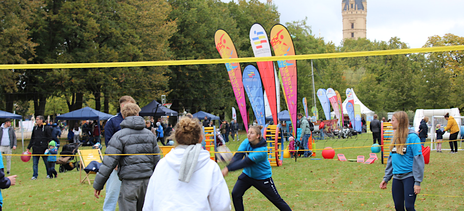 Volleyballverband MV - am Netz ©LSB MV