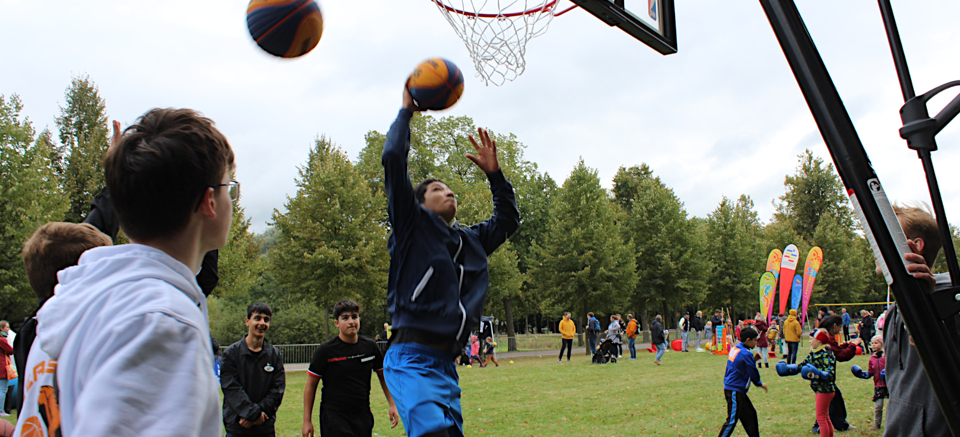 Basketball mit dem PSV Schwerin ©LSB MV