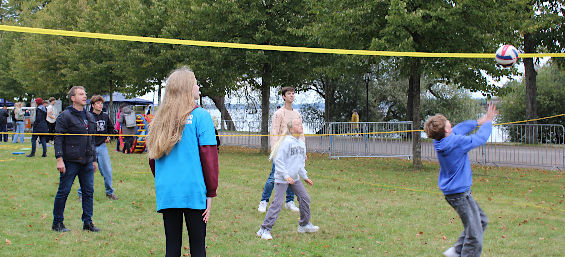 Volleyball zum Tag der Deutschen Einheit ©LSB MV