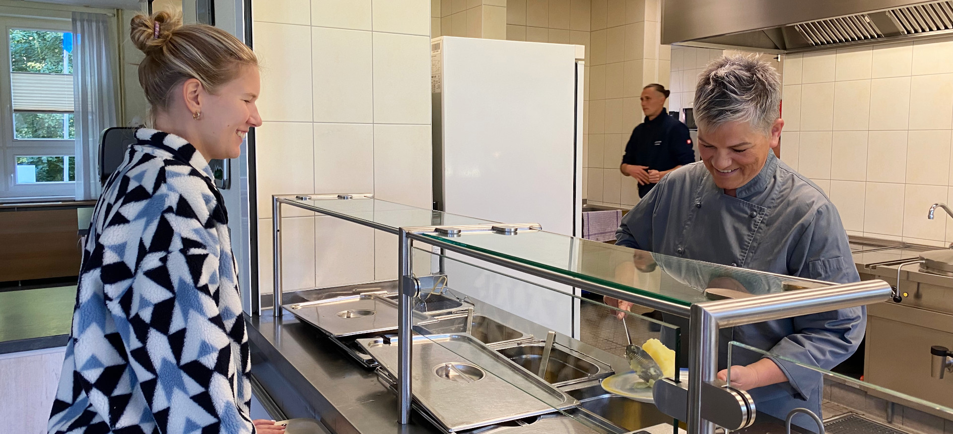 Gut versorgt in der Sportschule Güstrow ©LSB MV