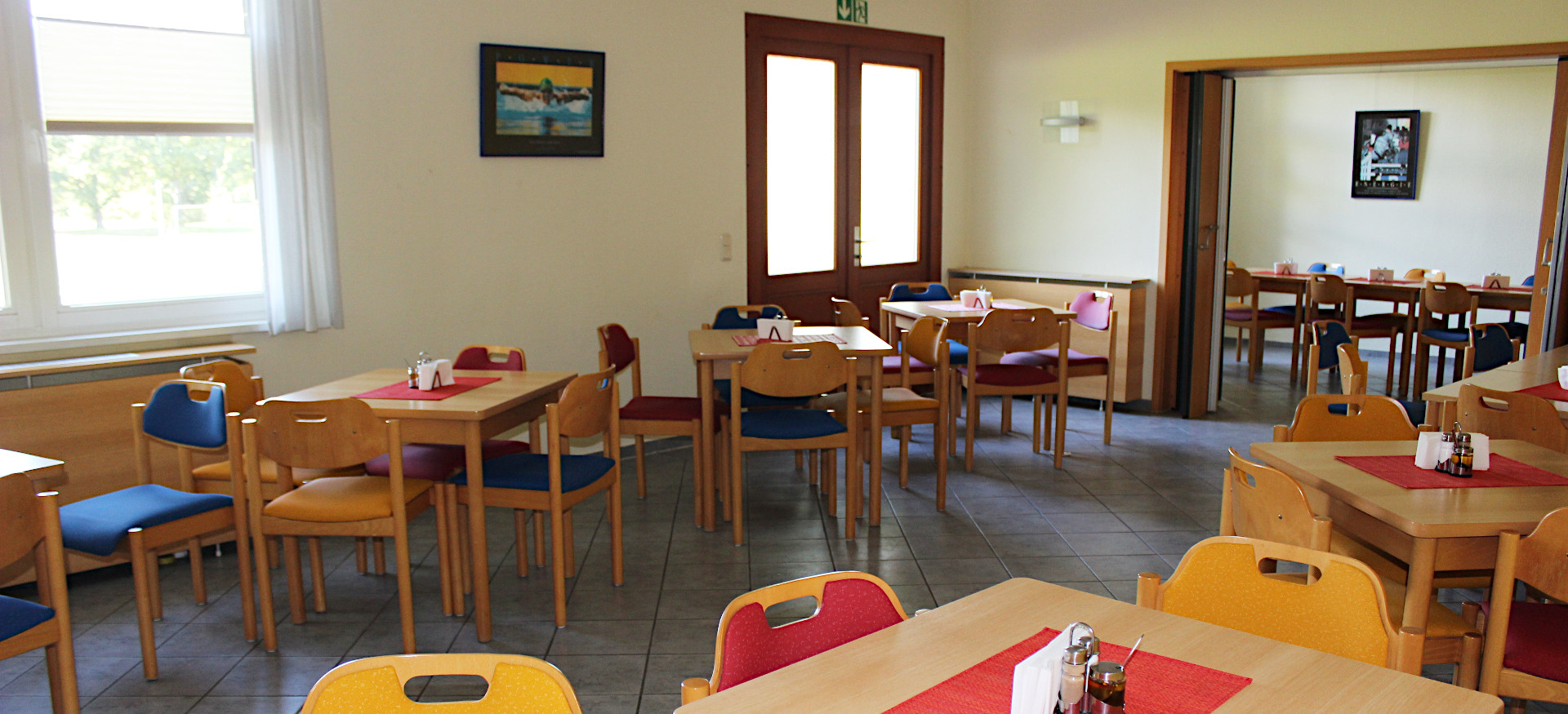 Gut versorgt in der Sportschule Güstrow ©LSB MV