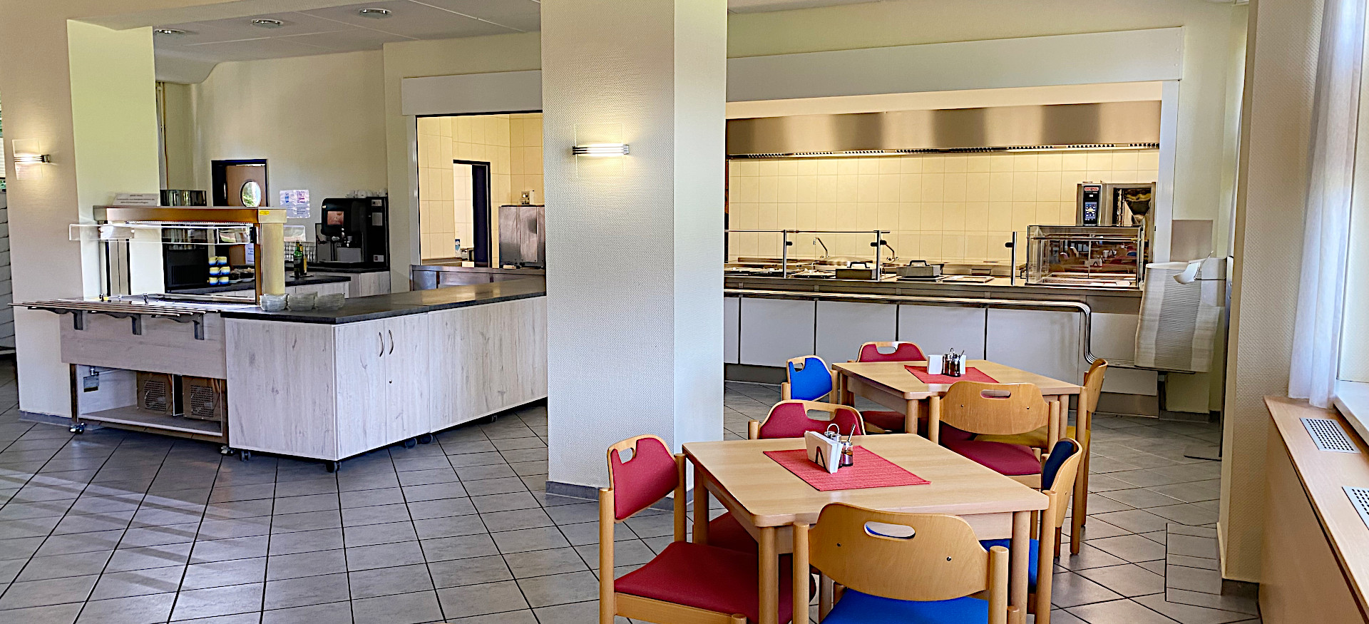 Gut versorgt in der Sportschule Güstrow ©LSB MV