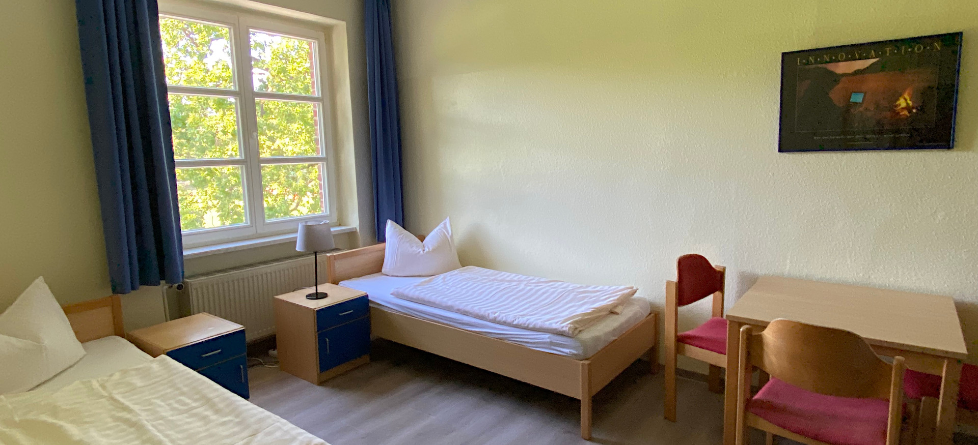 gut übernachten in der Sportschule Güstrow ©LSB MV