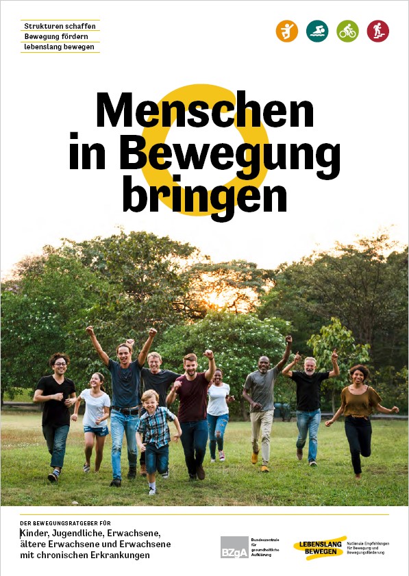 Broschüre Bewegungsempfehlungen