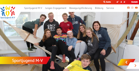 Homepage Sportjugend MV